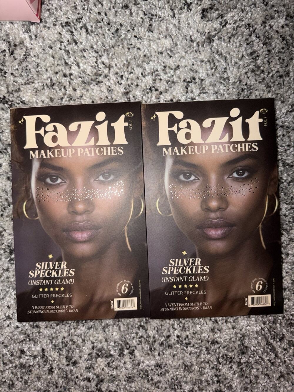 Fazit Makeup Patches - Silver Speckles - Glow Up Make-Up -